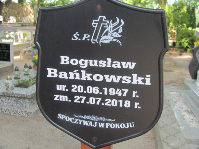 Grób Bogusław Bańkowski