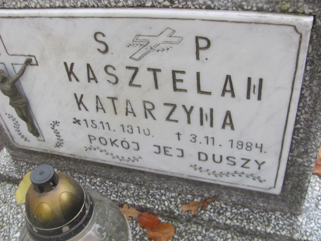 Katarzyna Kasztelan 1910 Słubice - Grobonet - Wyszukiwarka osób pochowanych