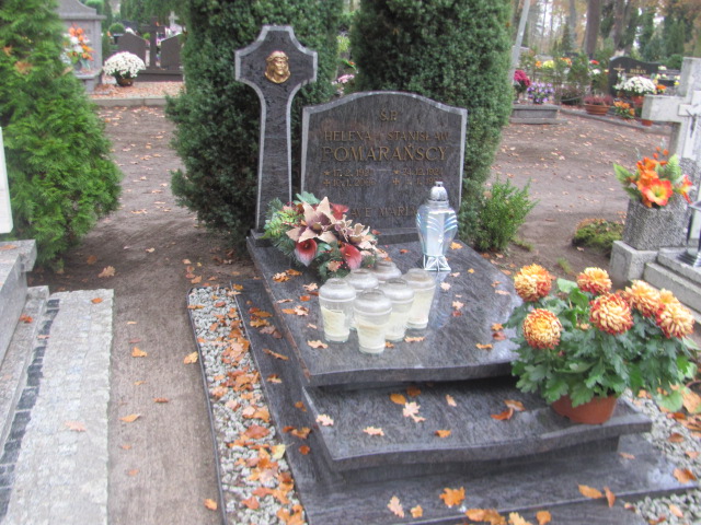 Grób Helena Pomarańska