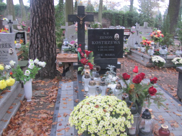 Grób Zenon Kostrzewa