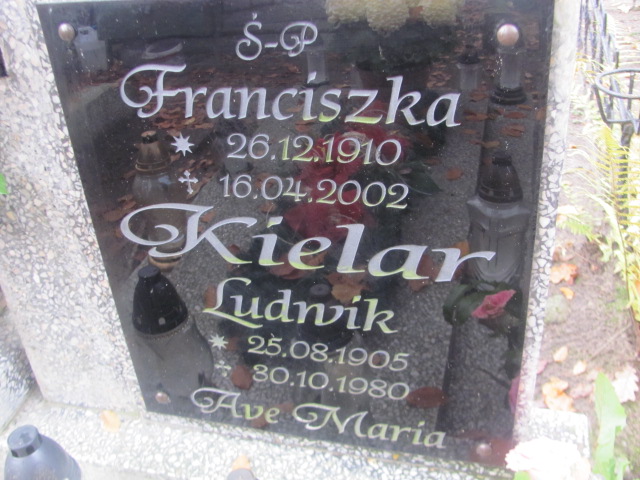 Franciszka Kielar 1910 Słubice - Grobonet - Wyszukiwarka osób pochowanych