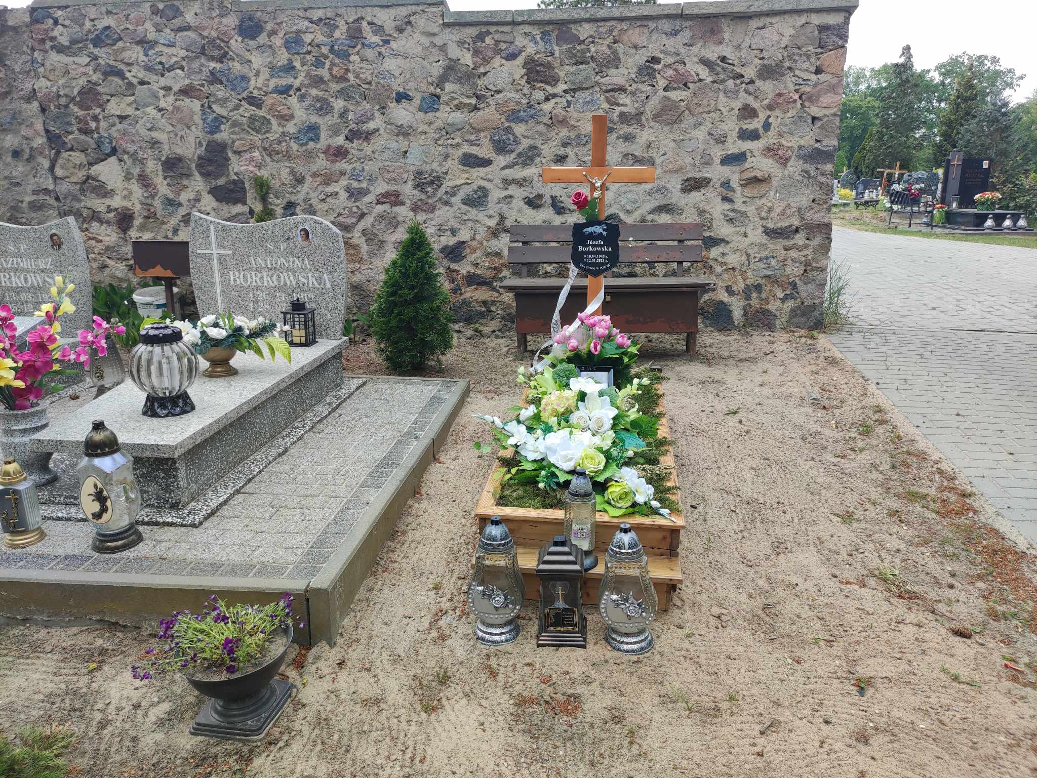 Grób Józefa Borkowska