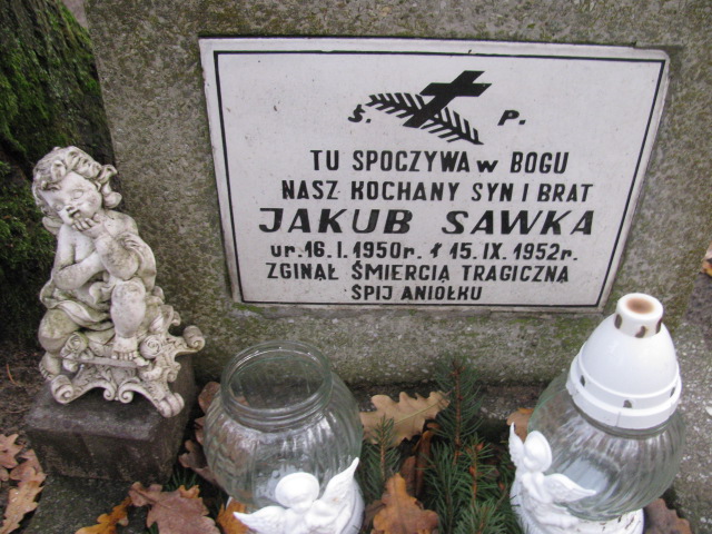Jakub Sawka 1950 Słubice - Grobonet - Wyszukiwarka osób pochowanych