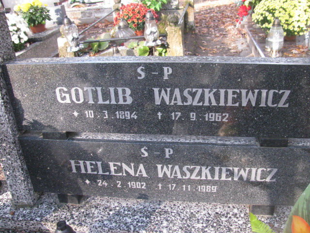 Gotlib Waszkiewicz 1894 Słubice - Grobonet - Wyszukiwarka osób pochowanych