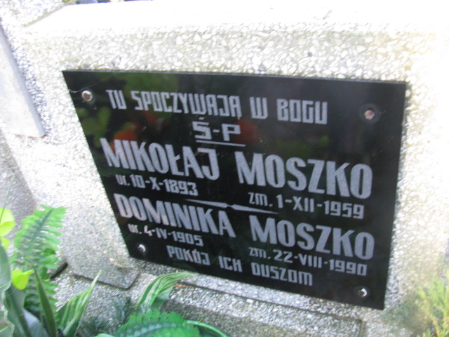  Moszko 1905 Słubice - Grobonet - Wyszukiwarka osób pochowanych