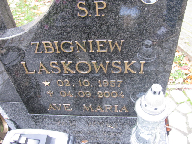 Zbigniew Kazimierz Laskowski 1957 Słubice - Grobonet - Wyszukiwarka osób pochowanych
