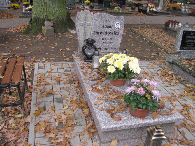 Grób Adam Dawidowicz