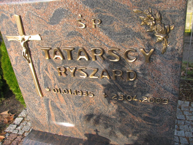Ryszard Tatarski 1935 Słubice - Grobonet - Wyszukiwarka osób pochowanych