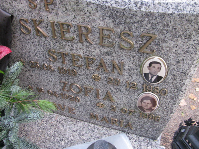 Zofia Skieresz 1920 Słubice - Grobonet - Wyszukiwarka osób pochowanych