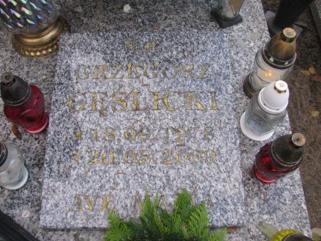 Alicja Gęślicka 1958 Słubice - Grobonet - Wyszukiwarka osób pochowanych