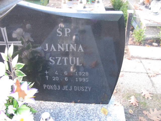Grób Janina Sztul