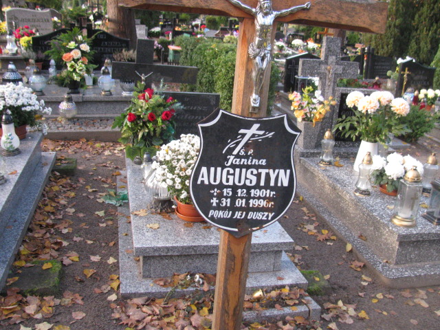 Janina Augustyn 1901 Słubice - Grobonet - Wyszukiwarka osób pochowanych