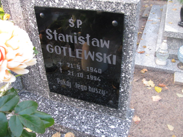 Stanisław Gotlewski 1940 Słubice - Grobonet - Wyszukiwarka osób pochowanych