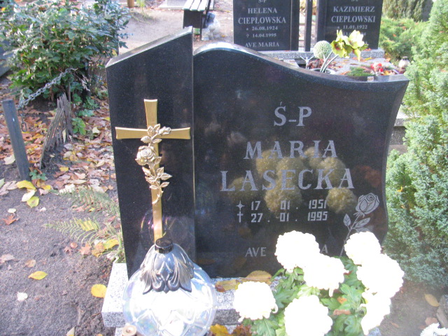Maria Danuta Lasecka 1954 Słubice - Grobonet - Wyszukiwarka osób pochowanych