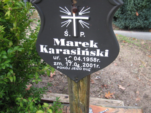 Marek Karasiński 1958 Słubice - Grobonet - Wyszukiwarka osób pochowanych