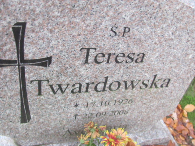 Grób Teresa Twardowska