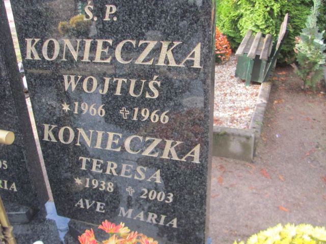 Teresa Konieczka 1938 Słubice - Grobonet - Wyszukiwarka osób pochowanych