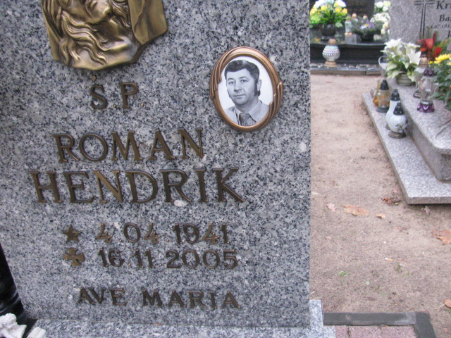 Roman Hendrik 1941 Słubice - Grobonet - Wyszukiwarka osób pochowanych