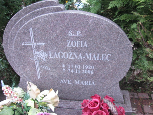 Zofia Malec 1920 Słubice - Grobonet - Wyszukiwarka osób pochowanych