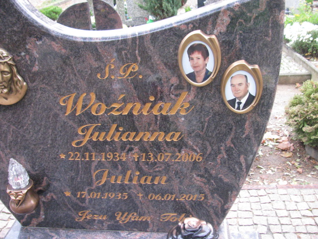 Julian Woźniak 1935 Słubice - Grobonet - Wyszukiwarka osób pochowanych