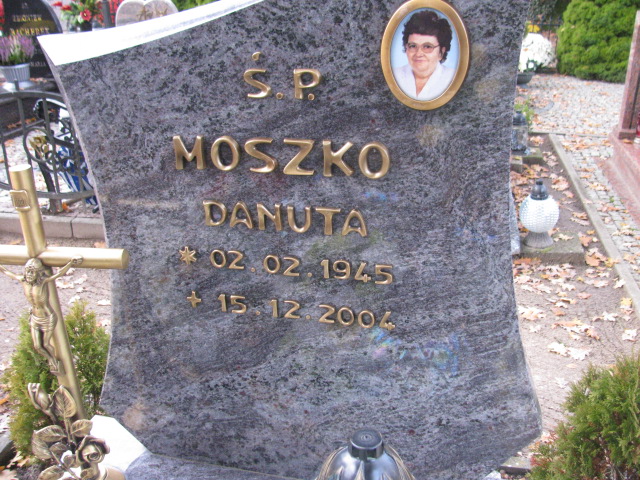 Danuta Moszko 1945 Słubice - Grobonet - Wyszukiwarka osób pochowanych