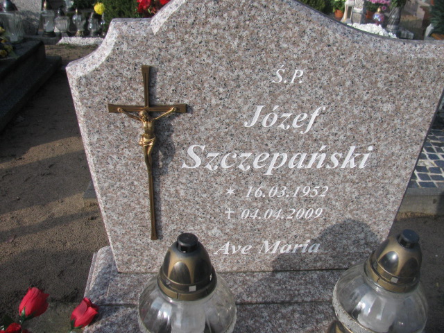 Józef Szczepański 1952 Słubice - Grobonet - Wyszukiwarka osób pochowanych