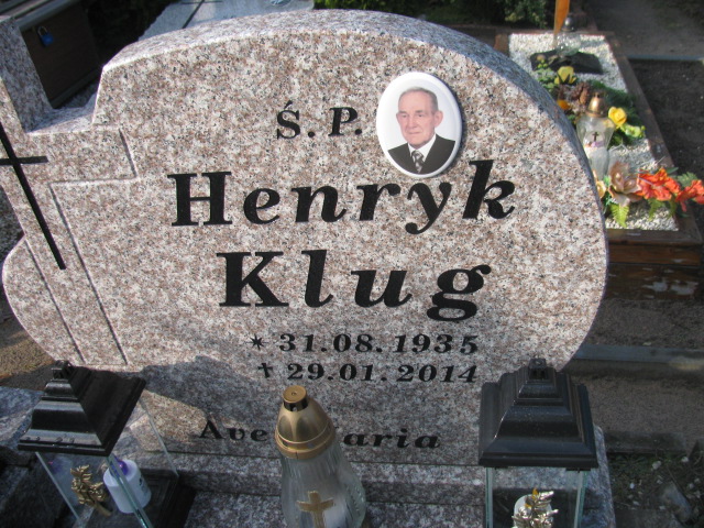 Henryk Klug 1935 Słubice - Grobonet - Wyszukiwarka osób pochowanych