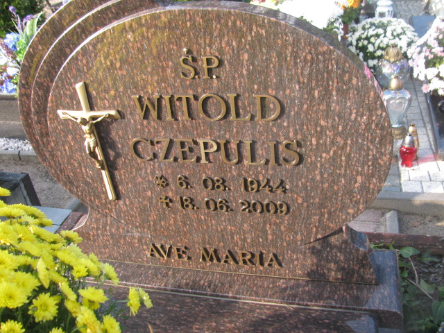 Grób Witold Czepulis