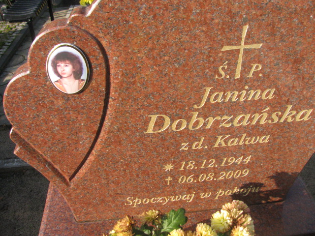 Grób Janina Dobrzańska