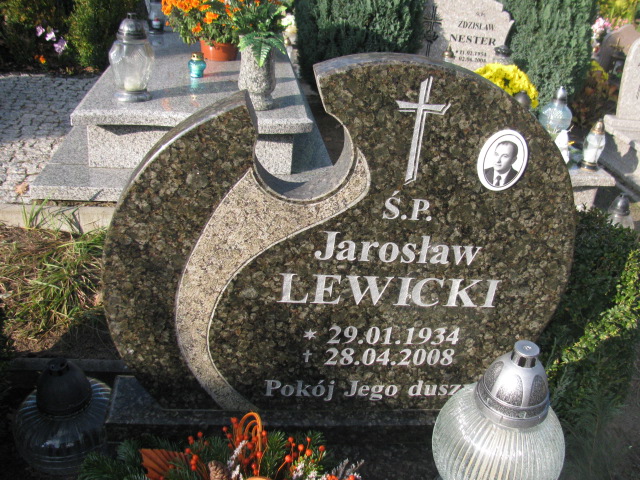 Jarosław Lewicki 1934 Słubice - Grobonet - Wyszukiwarka osób pochowanych