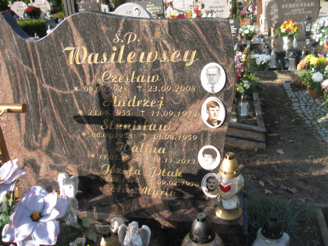 Grób Stanisław Wasilewski