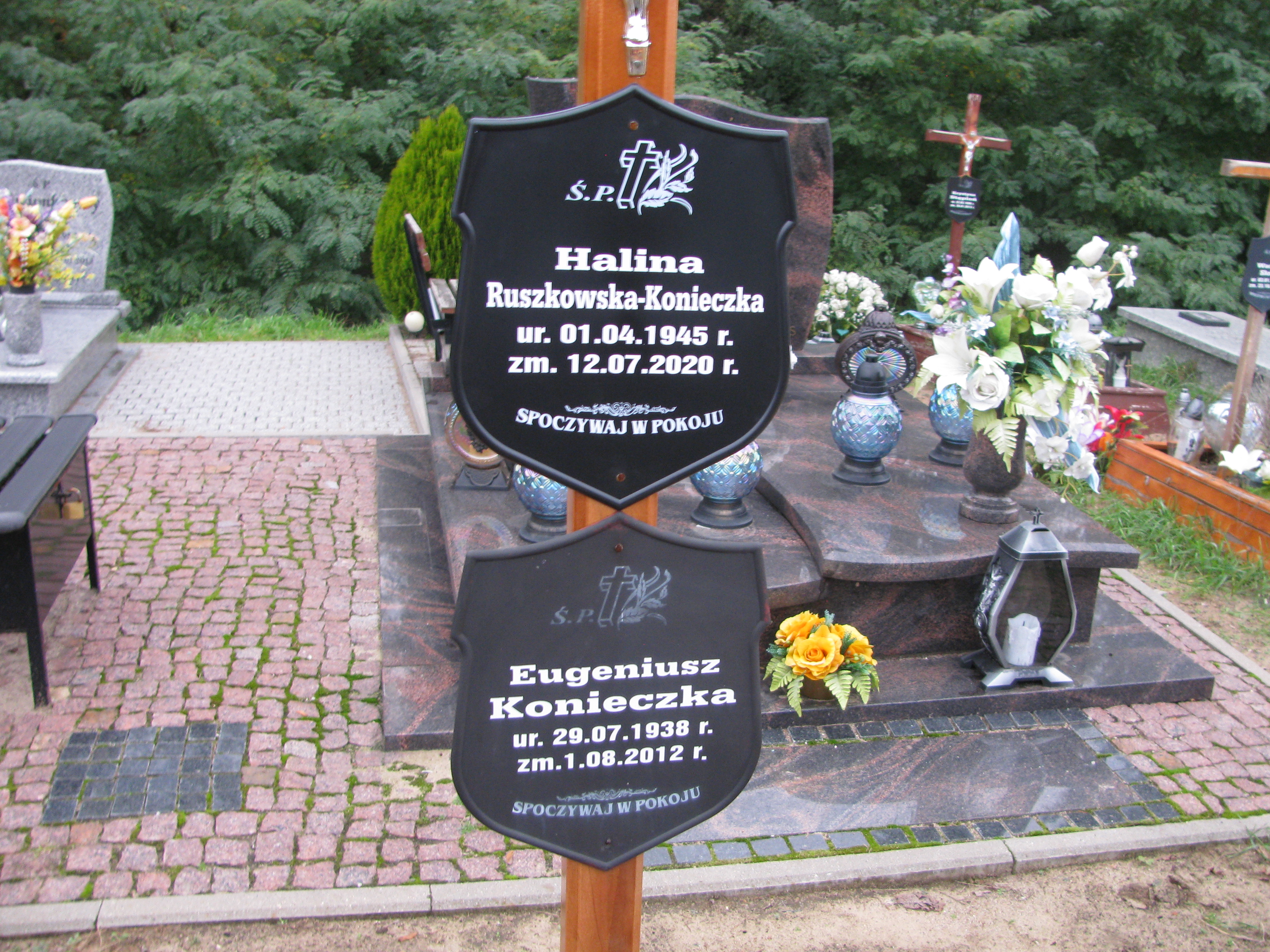 Halina Ruszkowska - Konieczka  1945 Słubice - Grobonet - Wyszukiwarka osób pochowanych