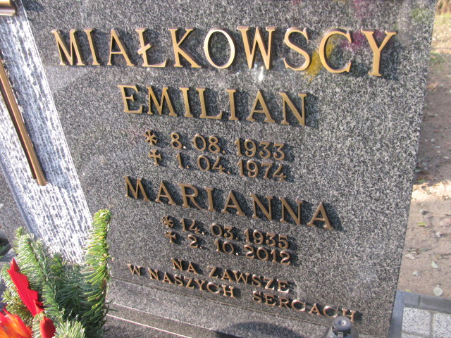 Emilian Małkowski 1933 Słubice - Grobonet - Wyszukiwarka osób pochowanych