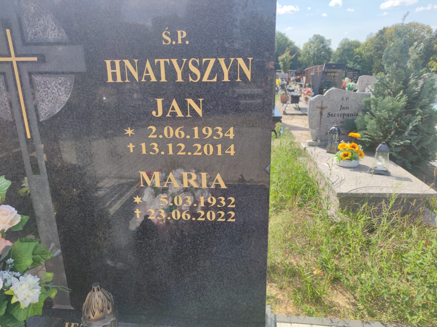 Jan Hnatyszyn 1934 Słubice - Grobonet - Wyszukiwarka osób pochowanych