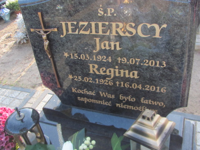 Regina Jezierska 1926 Słubice - Grobonet - Wyszukiwarka osób pochowanych