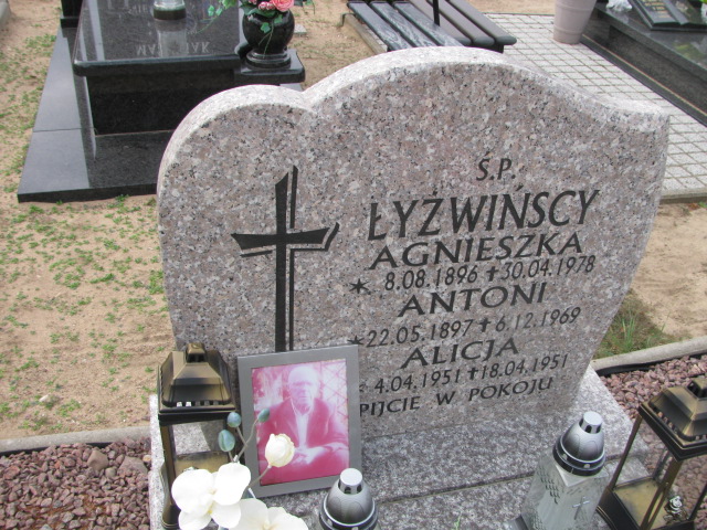 Alicja Łyżwińska 1951 Słubice - Grobonet - Wyszukiwarka osób pochowanych