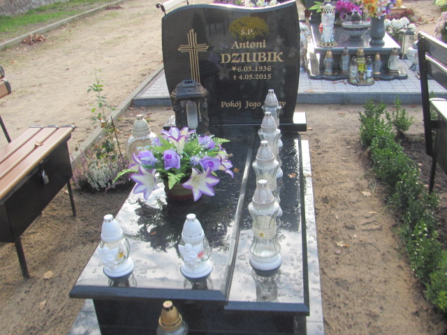 Grób Antoni Dziubik