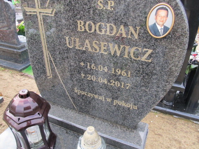 Bogdan Piotr Ułasewicz 1961 Słubice - Grobonet - Wyszukiwarka osób pochowanych