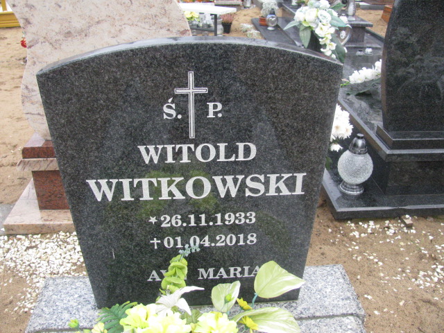 Witold Witkowski 1933 Słubice - Grobonet - Wyszukiwarka osób pochowanych