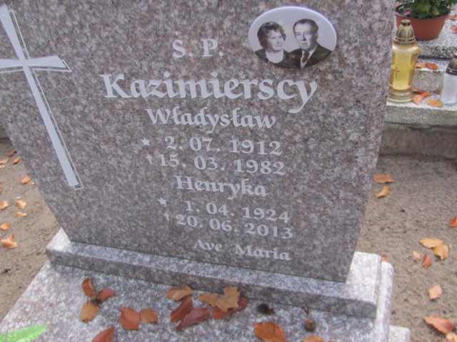 Henryka Kazimierska 1924 Słubice - Grobonet - Wyszukiwarka osób pochowanych