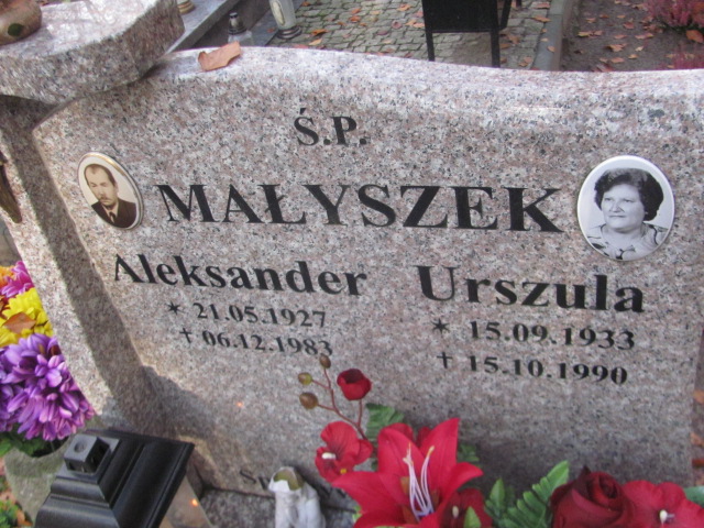 Aleksander Małyszek 1927 Słubice - Grobonet - Wyszukiwarka osób pochowanych
