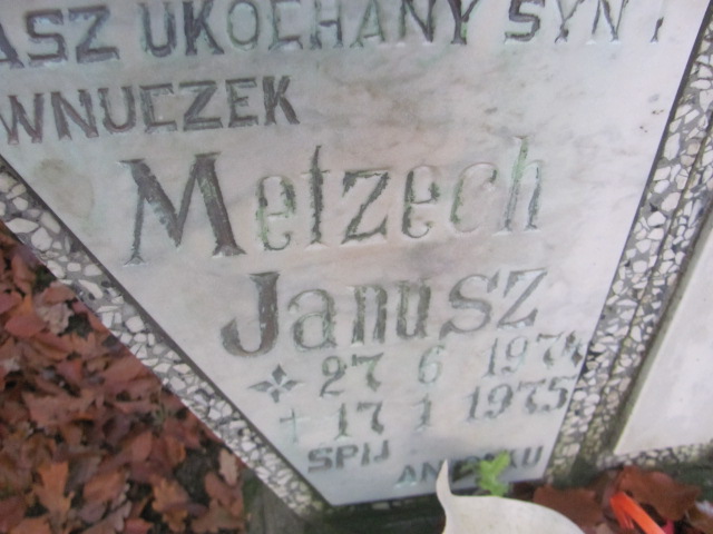Janusz Metzech 1974 Słubice - Grobonet - Wyszukiwarka osób pochowanych
