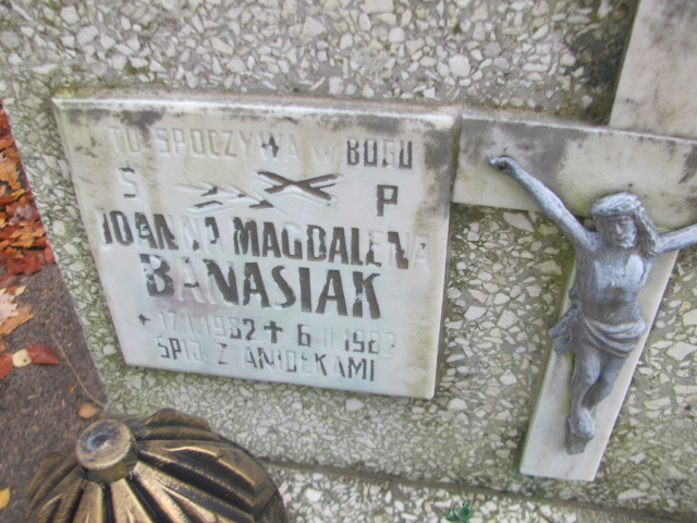 Joanna Magdalena Banasiak 1982 Słubice - Grobonet - Wyszukiwarka osób pochowanych