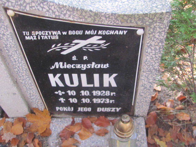 Mieczysław Kulik 1928 Słubice - Grobonet - Wyszukiwarka osób pochowanych