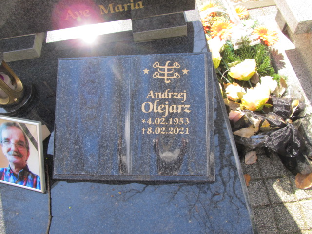 Andrzej Wojciech Olejarz 1953 Słubice - Grobonet - Wyszukiwarka osób pochowanych