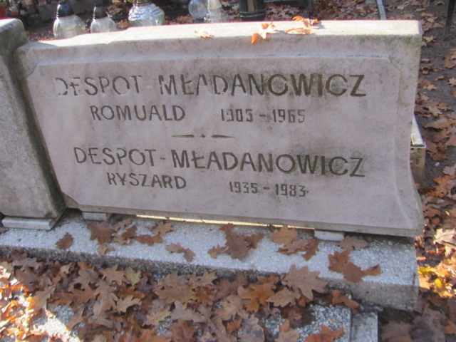 Ryszard Despot Mładanowicz 1935 Słubice - Grobonet - Wyszukiwarka osób pochowanych