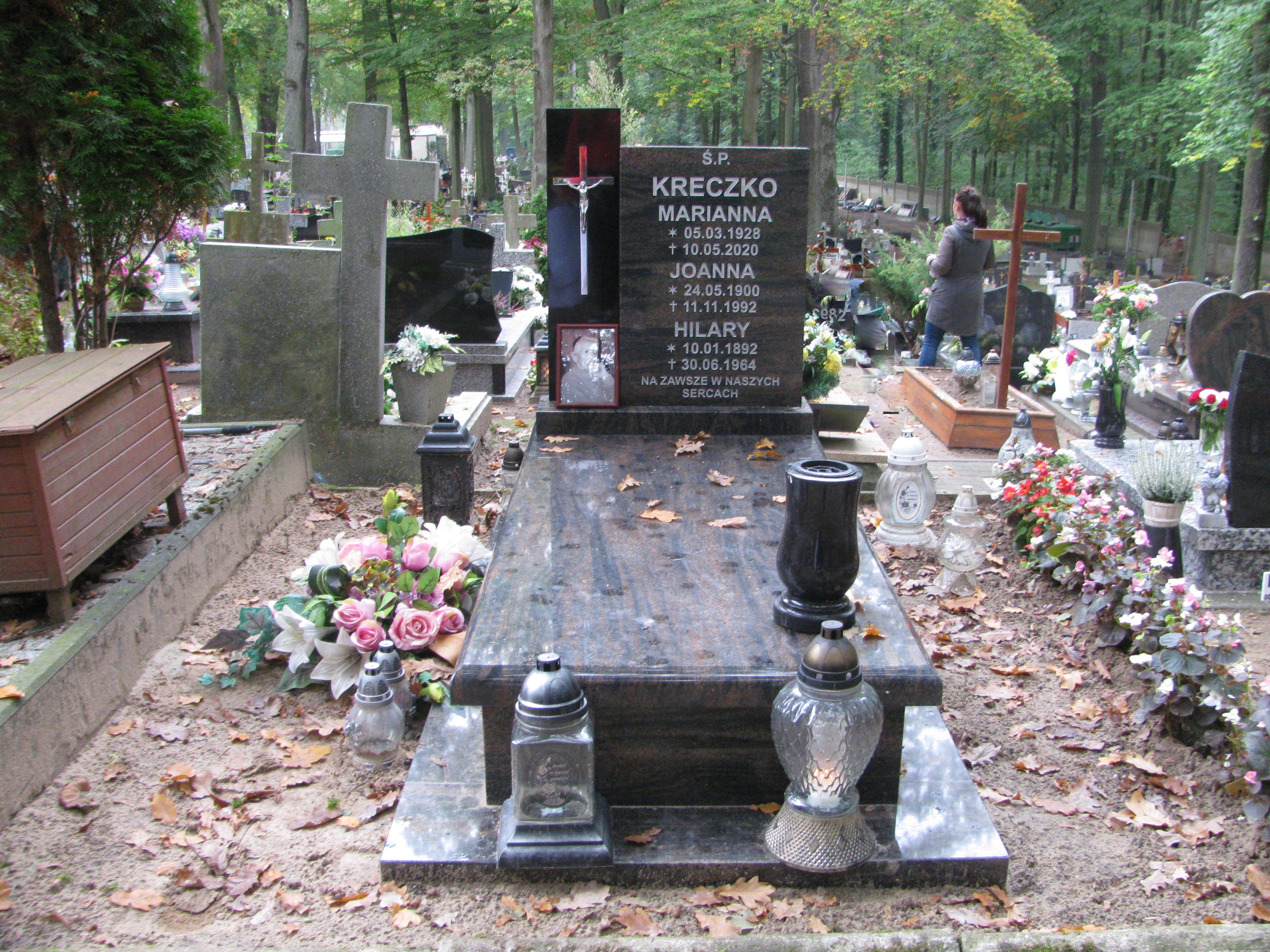 Grób Hilary Kreczko