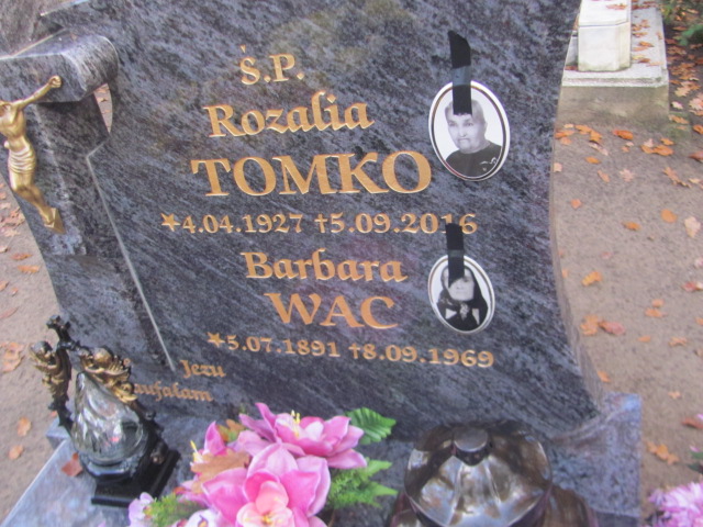 Rozalia Tomko 1927 Słubice - Grobonet - Wyszukiwarka osób pochowanych