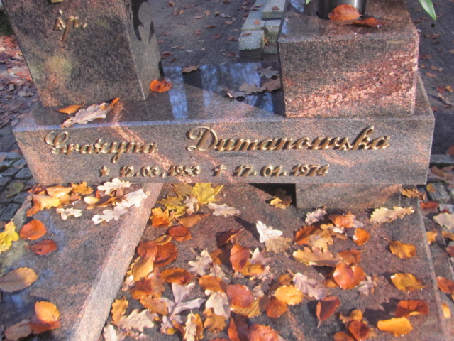 Grażyna Dumanowska 1953 Słubice - Grobonet - Wyszukiwarka osób pochowanych