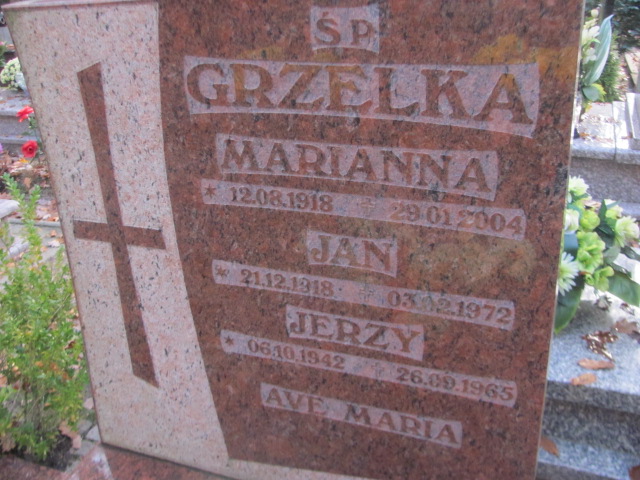 Marianna Grzelka 1918 Słubice - Grobonet - Wyszukiwarka osób pochowanych